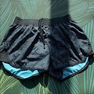 Champion duo dry M blu polka dot athletic shorts